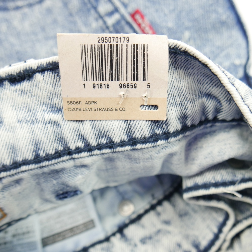 NEW Levi's Regular Taper Stretch Acid Wash Jean - Picture 6 of 7